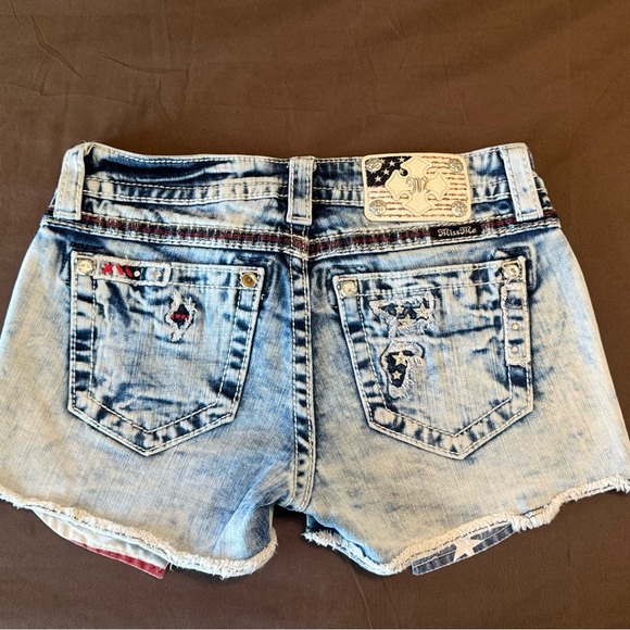 Miss Me Flag Shorts 27 - Picture 5 of 8